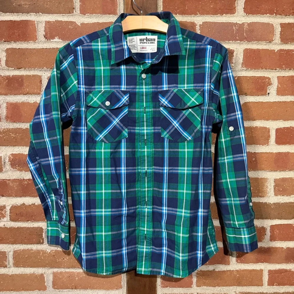 Green Emerald Button Down!